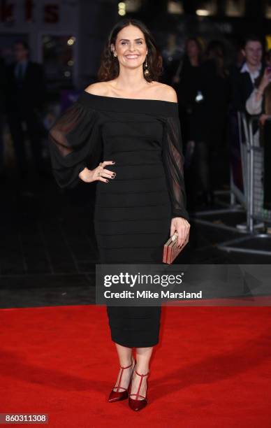 Leanne Best attends the Mayfair Gala & European Premiere of "Film Stars Don't Die in Liverpool" during the 61st BFI London Film Festival on October...