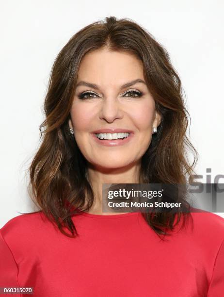 Actress Sela Ward attends the TV Guide Magazine event celebrating cover star Sela Ward and her show "Graves" at The Rickey at Dream Midtown on...