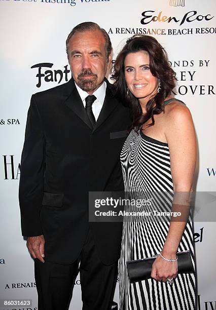 Jorge Perez and Darlene Perez attend The Blacks' Annual Gala to benefit The Consequences Program and Bay Point Schools at Eden Roc Hotel on April 18,...