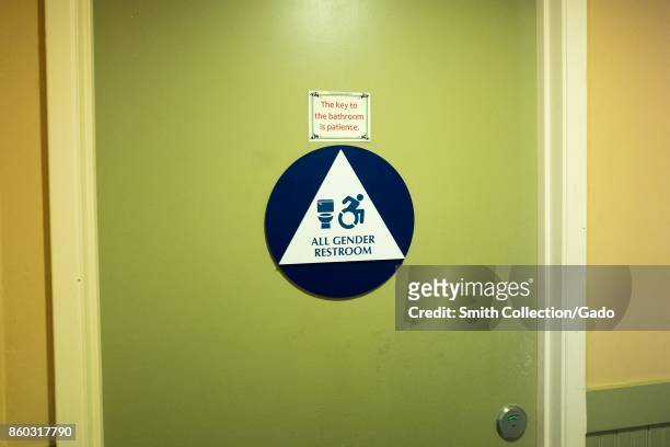 93 Funny Bathroom Signs Photos and Premium High Res Pictures - Getty Images