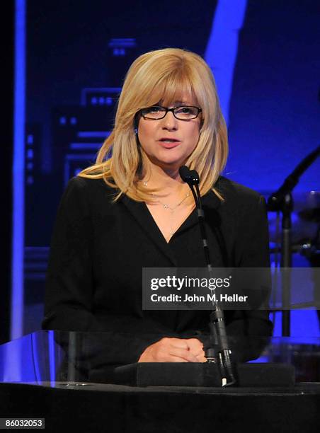 Actress Bonnie Hunt was awarded the"True Grit" Humanitarian Award at the 24th annual Odyssey Ball at the Beverly Hilton Hotel on April 18, 2009 in...
