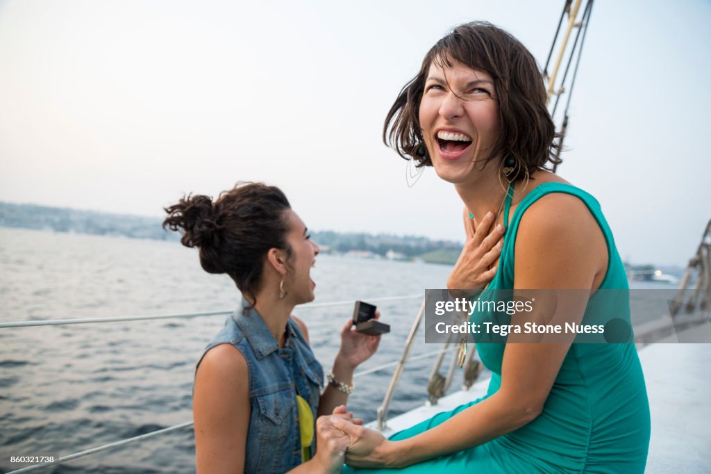 Lesbian Engagement