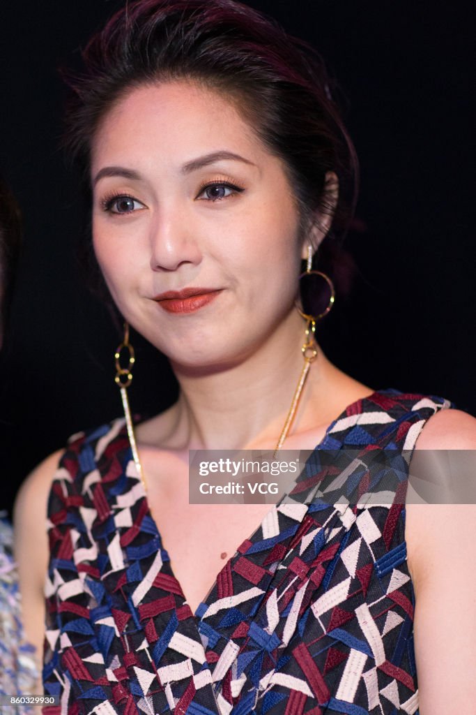 Miriam Yeung Attends Rosamund Kwan's Fashion Show In Shanghai