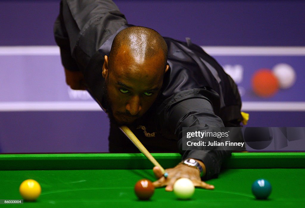 World Snooker Championships: Day Two