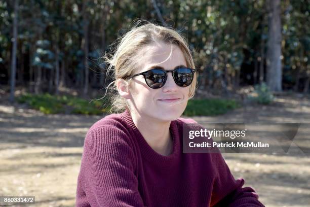 Amanda Hearst attends Hearst Castle Preservation Foundation Annual Benefit Weekend "Lunch at the Hearst Ranch Wine Warehouse" at Wine Warehouse on...