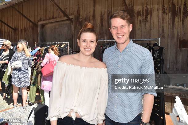 Alex Howard and Ryan Anderson attend Hearst Castle Preservation Foundation Annual Benefit Weekend "Lunch at the Hearst Ranch Wine Warehouse" at Wine...