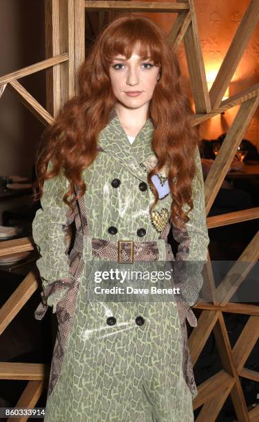 Nicola Roberts attends the launch of The Great Eight Guacamoles, London's first Guacamoles and Tequila Bar, at Cantina Laredo on October 11, 2017 in...