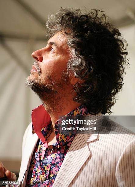 Wayne Coyne of The Flaming Lips poses during the 2009 Rites of Spring Music Festival on the Campus Alumni Lawn at Vanderbilt University on April 18,...