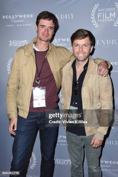 Romain Carciofo and Julien Segard attend the San Diego International Film Festival 2017 on October 6, 2017 in San Diego, California.