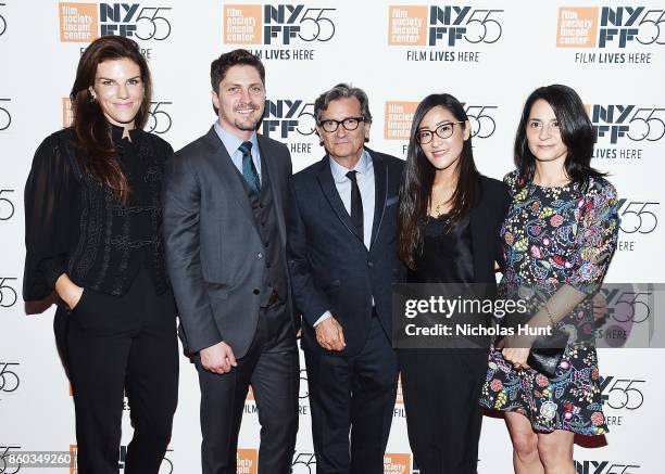 Producer Annabelle Dunne, Ben Cotner, Director Griffin Dunne, Lisa Nishimura, and Producer Mary Recine attend the 55th New York Film Festival...