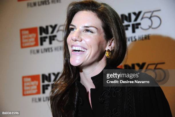 Film producer Annabelle Dunne attends the 55th New York Film Festival 'Joan Didion: The Center Will Not Hold' at Alice Tully Hall on October 11, 2017...