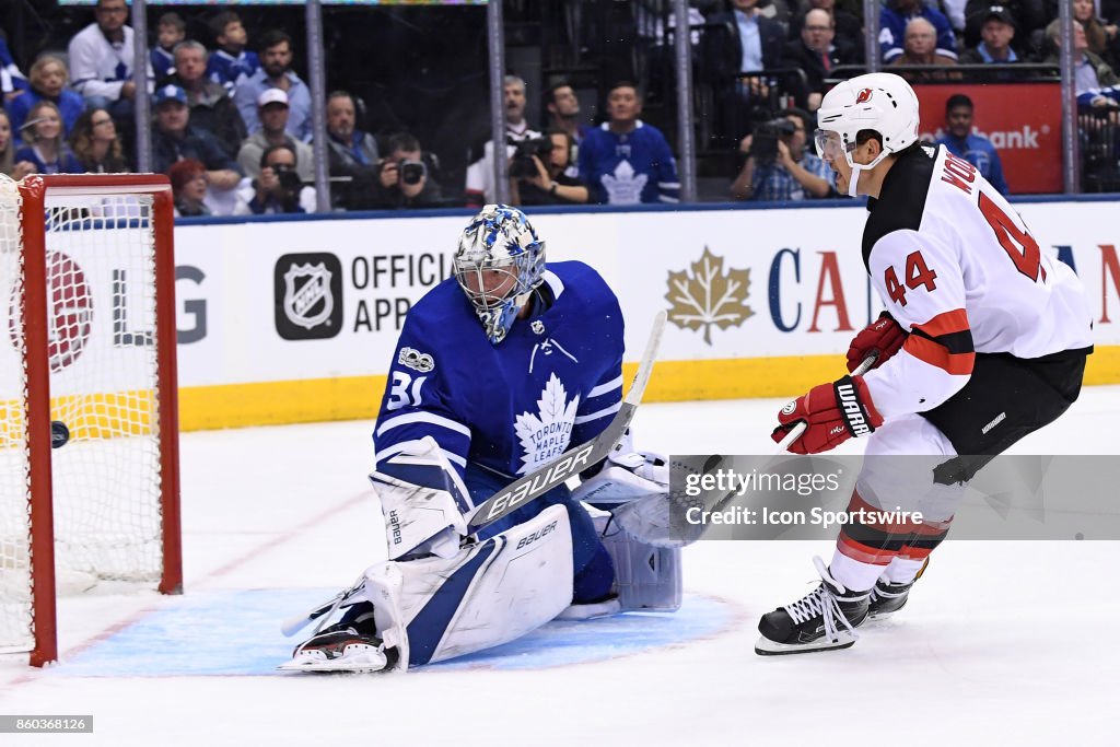 NHL: OCT 11 Devils at Maple Leafs