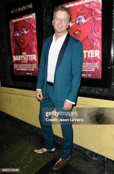 Director McG attends the premiere of "The Babysitter" at the Vista Theatre on October 11, 2017 in Los Angeles, California.