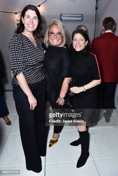 Diana DiMenna, Joanna Fisher and Meryl Rosofsky attend Joshua Beamish + MOVETHECOMPANY premieres "Saudade" in NYC at Brooklyn Academy of Music on...