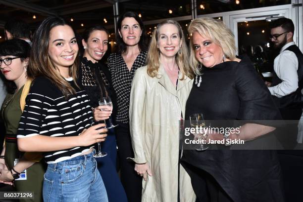 Montana Roesch, Pauline Reyniak, Diana DiMenna, Wendy Whelan and Joanna Fisher attend Joshua Beamish + MOVETHECOMPANY premieres "Saudade" in NYC at...