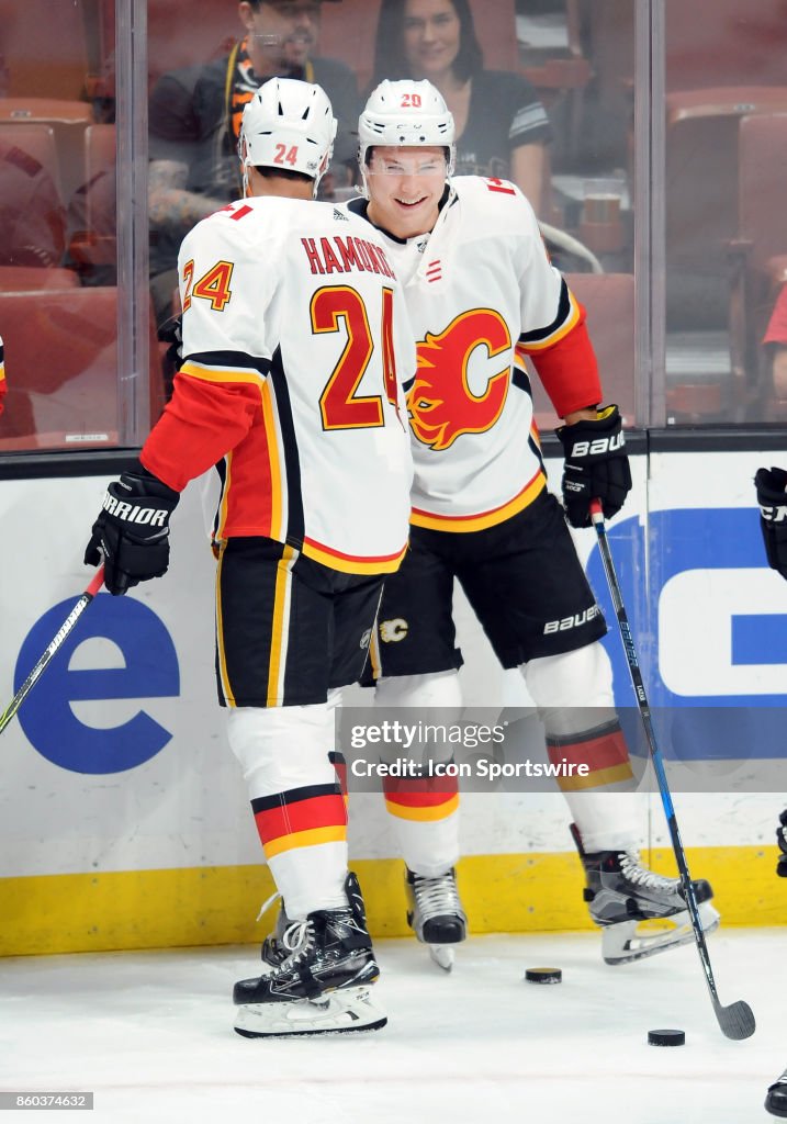 NHL: OCT 09 Flames at Ducks