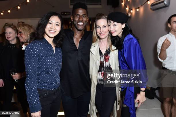 Guest, Lloyd Knight, Wendy Wehlan and Zhongjing Fang attend Joshua Beamish + MOVETHECOMPANY Premieres "Saudade" in NYC at Brooklyn Academy of Music...