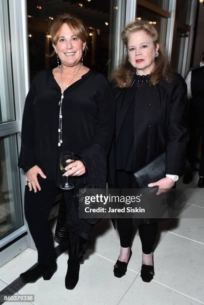 Pamela Salvatore and Jennifer Danner attend Joshua Beamish + MOVETHECOMPANY Premieres "Saudade" in NYC at Brooklyn Academy of Music on October 11,...