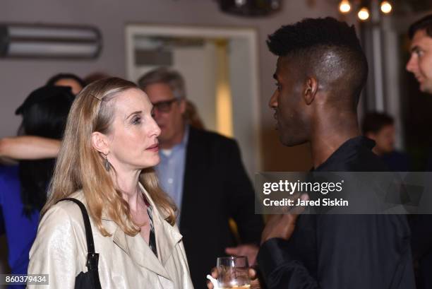 Wendy Whelan and Lloyd Knight attend Joshua Beamish + MOVETHECOMPANY Premieres "Saudade" in NYC at Brooklyn Academy of Music on October 11, 2017 in...