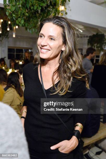 Kendall Conrad attends Jenni Kayne Home Collection Launch at Malibu Farm on October 11, 2017 in Malibu, California.