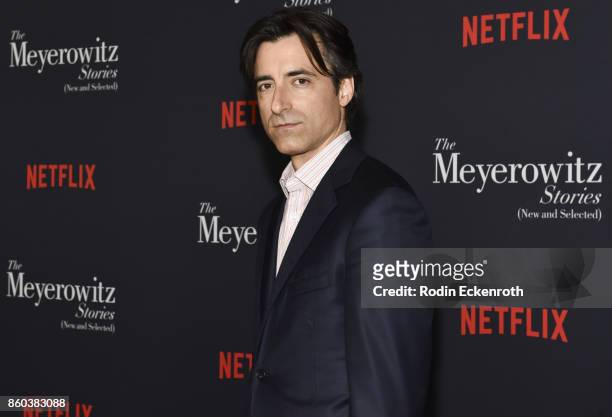 Director Noah Baumbach attends screening of Netflix's "The Meyerowitz Stories " at Directors Guild Of America on October 11, 2017 in Los Angeles,...