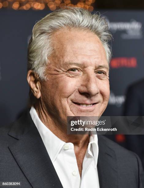 Actor Dustin Hoffman attends screening of Netflix's "The Meyerowitz Stories " at Directors Guild Of America on October 11, 2017 in Los Angeles,...