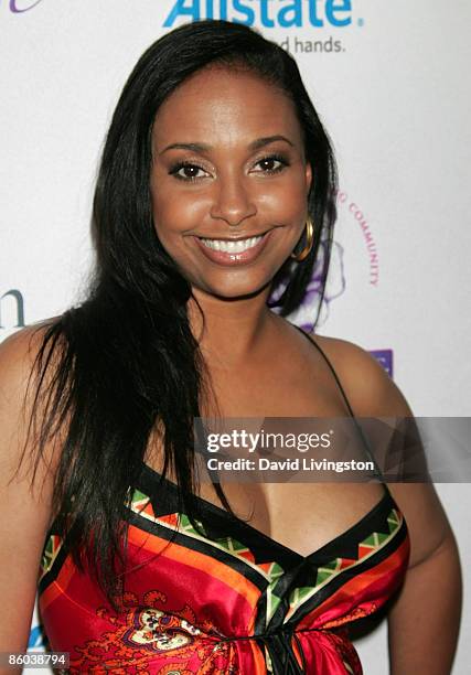 Actress Jazsmin Lewis attends the Jenesse Silver Rose Gala and Auction at the Beverly Hills Hotel on April 19, 2009 in Beverly Hills, California.