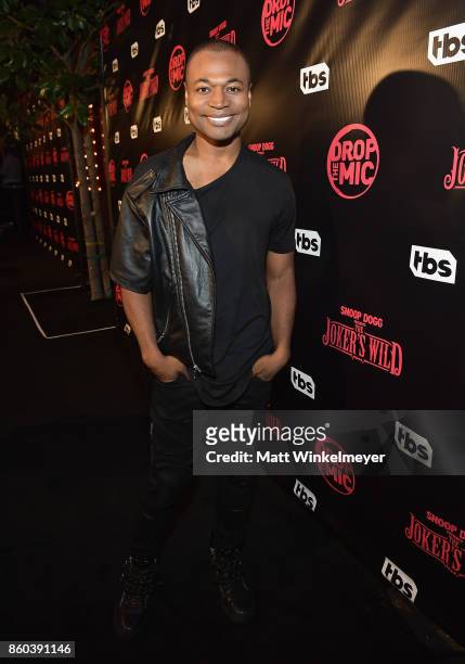 Odain Watson at TBS' Drop the Mic and The Joker's Wild Premiere Party at Dream Hotel on October 11, 2017 in Hollywood, California. Shoot ID 26854_010