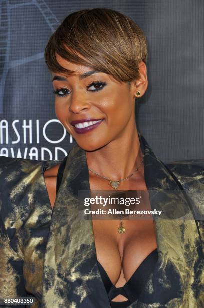 Erica Peeples attends the 4th Annual CineFashion Film Awards at El Capitan Theatre on October 8, 2017 in Los Angeles, California.