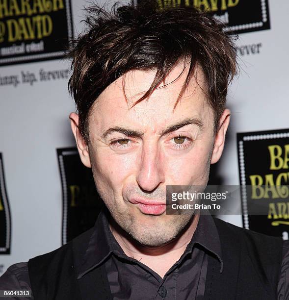 Actor Alan Cumming arrives at "Back to Bacharach and David" - Opening Night at Henry Fonda Theatre on April 19, 2009 in Hollywood, California.