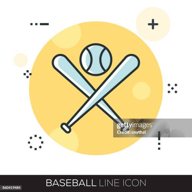 baseball-line-symbol - table tennis tournament stock-grafiken, -clipart, -cartoons und -symbole