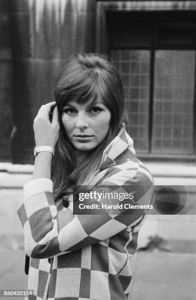 Fashion model Paulene Stone, UK, 4th March 1967.