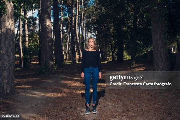 teenager portrait - skinny blonde pics stock pictures, royalty-free photos & images