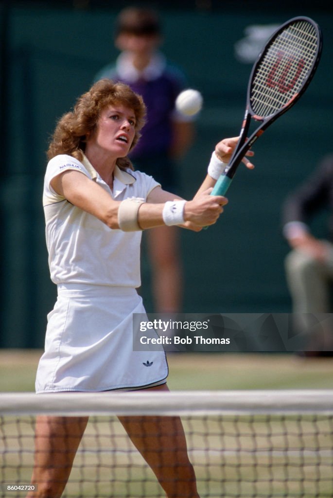 Kathy Jordan of the USA during the Wimbledon Lawn Tennis... News Photo ...