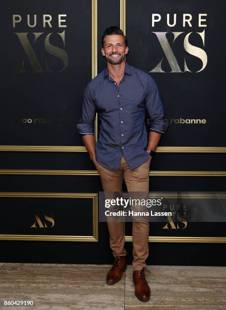 Tim Robards arrives ahead of the Paco Rabanne men's fragrance launch at the Ivy Penthouse on October 12, 2017 in Sydney, Australia.