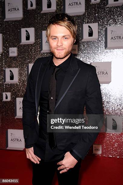 Brian McFadden arrives at the 7th Annual ASTRA Awards at The Royal Hall of Industries, Moore Park on April 20, 2009 in Sydney, Australia. The ASTRA...