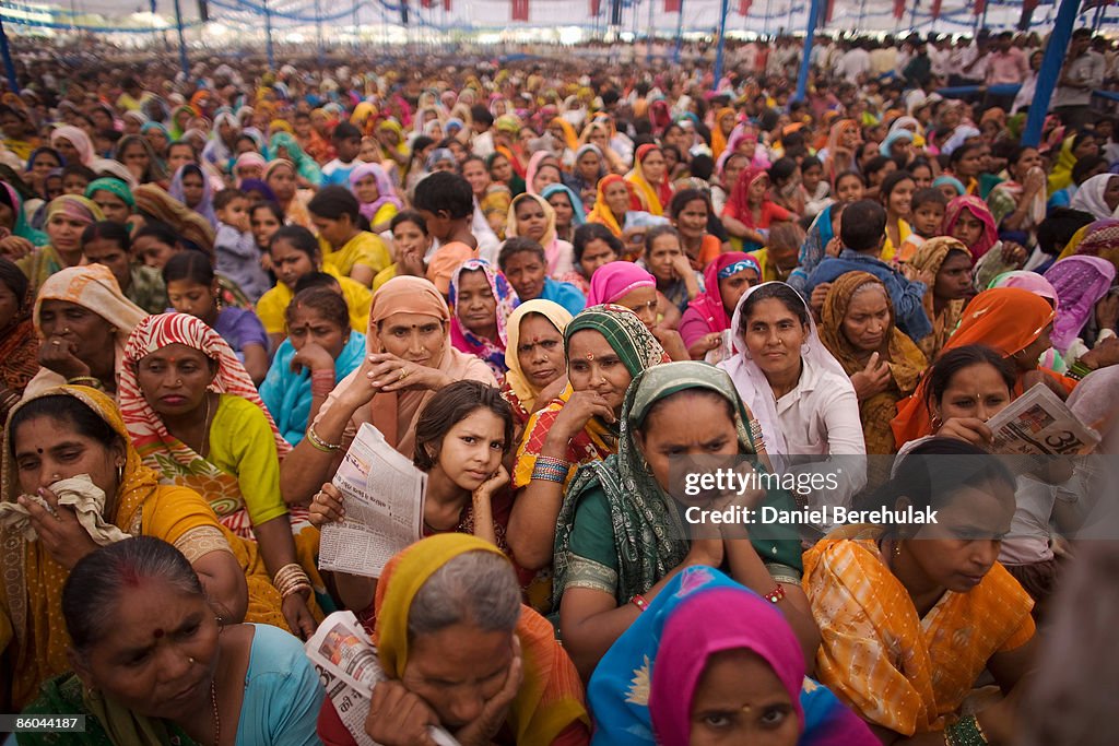 Mayawati Kumari Rallies Ahead Of Indian Elections