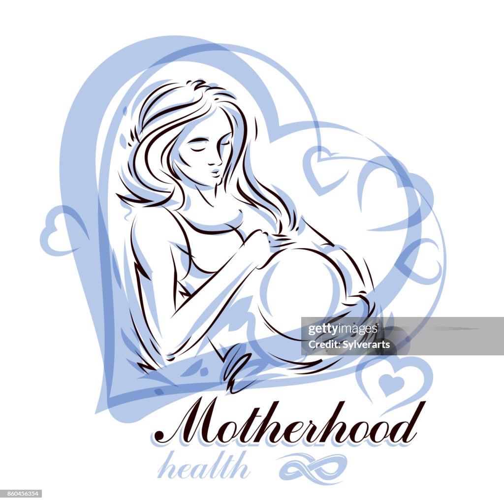 Silueta De Cuerpo Elegante Mujer Embarazada Dibujo Ilustración De Vector De Futura Madre Tocamientos De Su Vientre Promoción De Centro De Asistencia Embarazo Imitan Para Arriba Ilustración de stock - Getty Images Silueta De Cuerpo Elegante Mujer Embarazada Dibujo Ilustración De Vector De Futura Madre Tocamientos De Su Vientre Promoción De Centro De Asistencia Embarazo Imitan Para Arriba Ilustración de stock - Getty Images