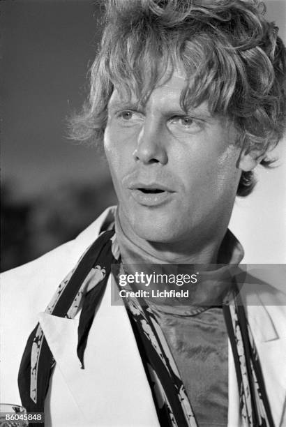 British actor James Fox photographed on the set of the film 'Duffy' in Spain on 3rd September 1967. .