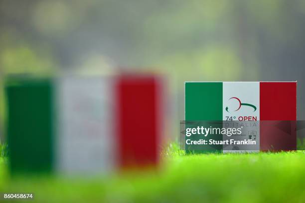 General view on Day One of the Italian Open at Golf Club Milano - Parco Reale di Monza on October 12, 2017 in Monza, Italy.