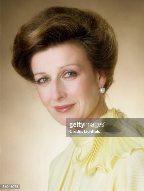 Princess Alexandra photographed in the Studio on 1st July 1974. .
