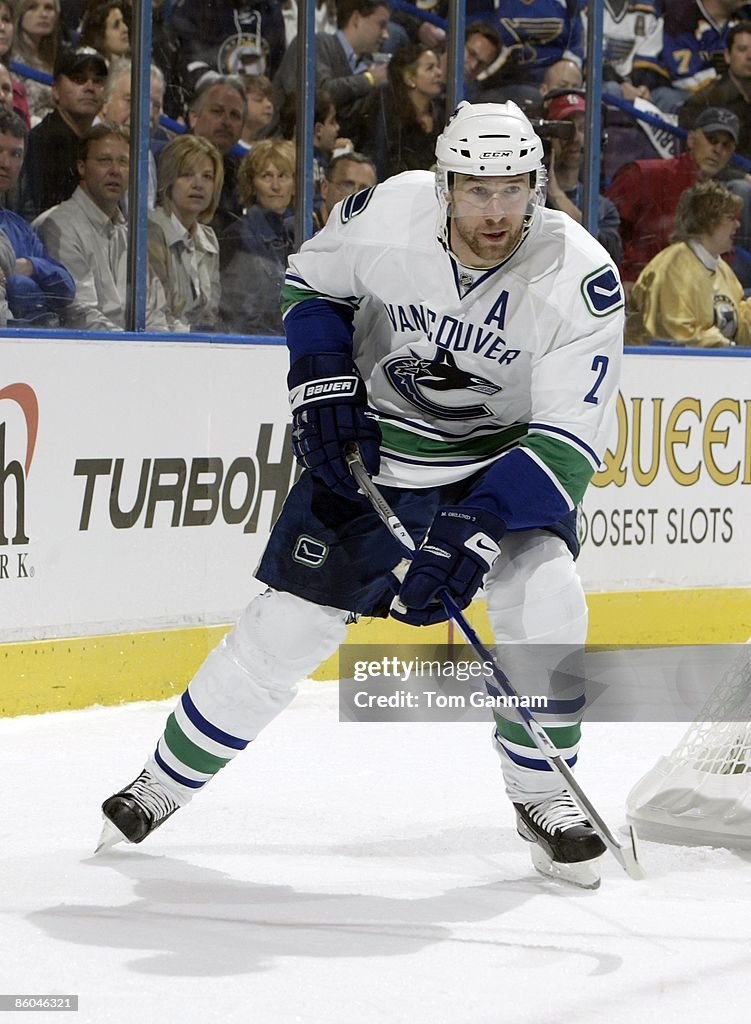 Vancouver Canucks v St. Louis Blues - Game Three