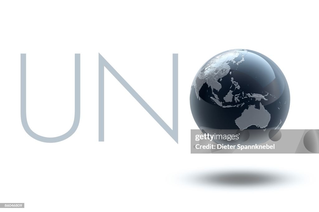 Globe (Asia, Australia) in Typo UNO