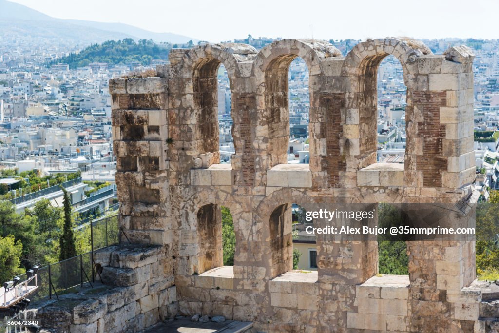 Odeon of Herodes Atticus in Athens, Greece