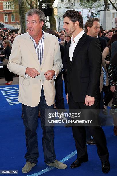 Jeremy Clarkson and Eric Bana attend the UK premiere of Star Trek held at the Empire Leicester Square on April 20, 2009 in London, England.