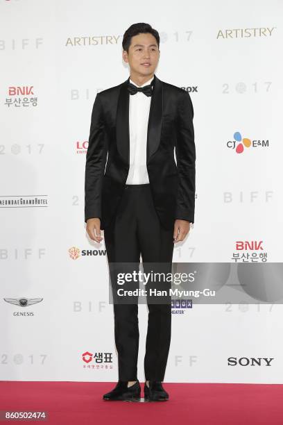 South Korean actor Lee Jung-Jin attends the Opening Ceremony of the 22nd Busan International Film Festival on October 12, 2017 in Busan, South Korea.