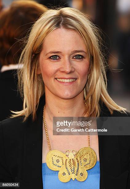 Edith Bowman arrives for the UK Film Premiere of 'Star Trek' at the Empire Leicester Square on April 20, 2009 in London, England.