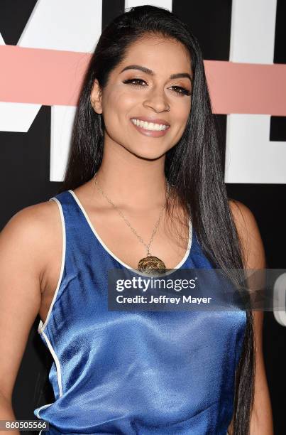 YouTuber Lilly Singh arrives at the Premiere Of YouTube's 'Demi Lovato: Simply Complicated' at the Fonda Theatre on October 11, 2017 in Los Angeles,...