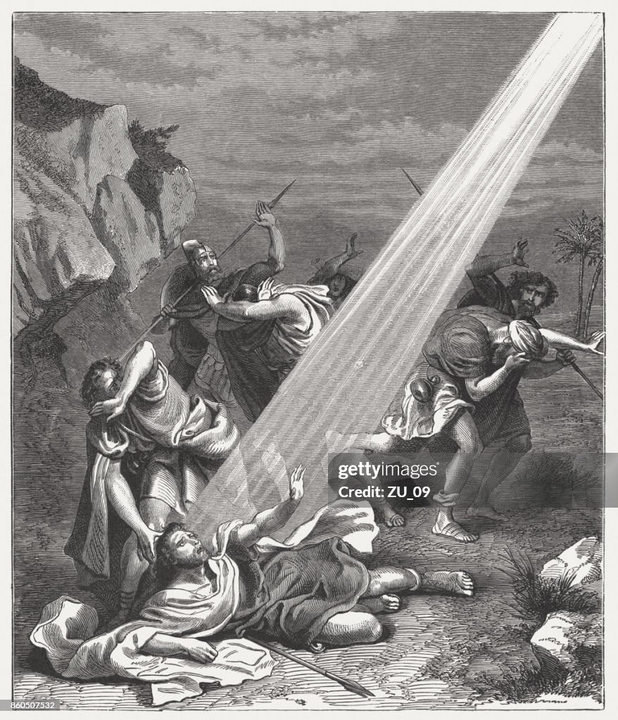 Conversion of Paul the Apostle (Acts 9), published in 1886