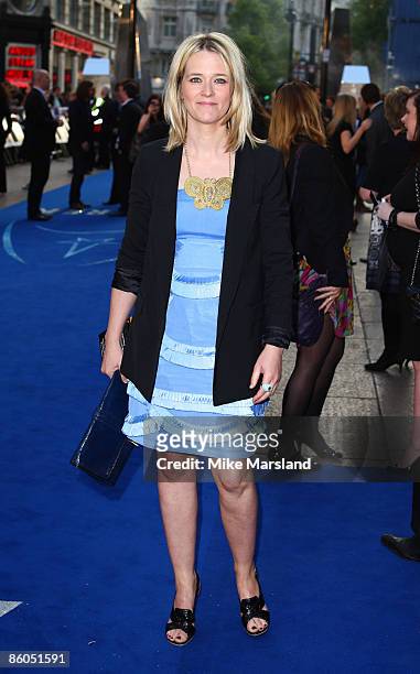 Edith Bowman attends the UK premiere of Star Trek at Empire Leicester Square on April 20, 2009 in London, England.